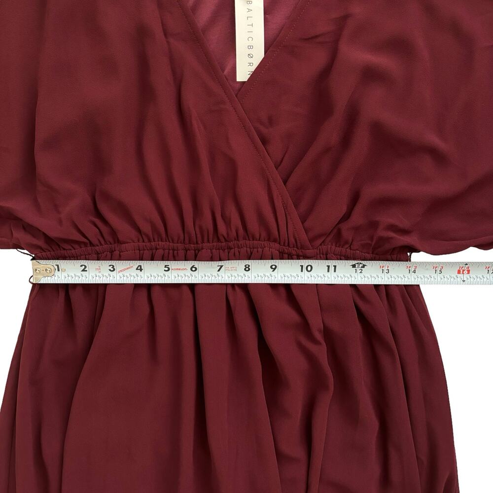 BALTIC BORN VAUGHNIE MAXI DRESS NEW WITH TAGS MISSING A BELT WOMEN SZE L - Picture 10 of 14